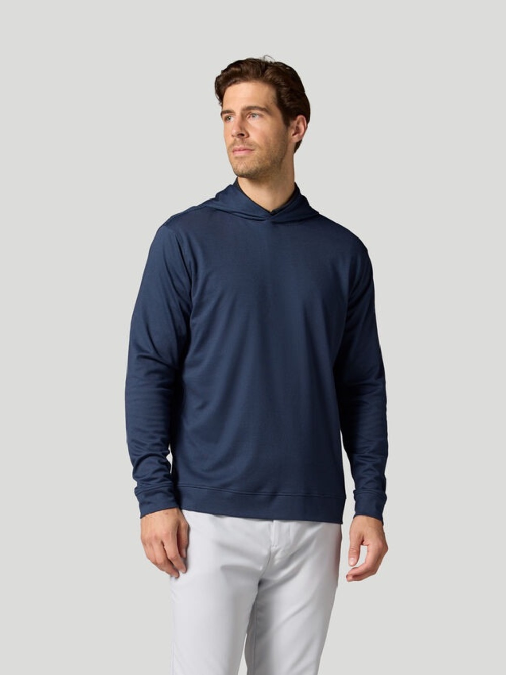 Sun Day Red Navy Blue Pima Cotton Hoodie Large Tiger Woods